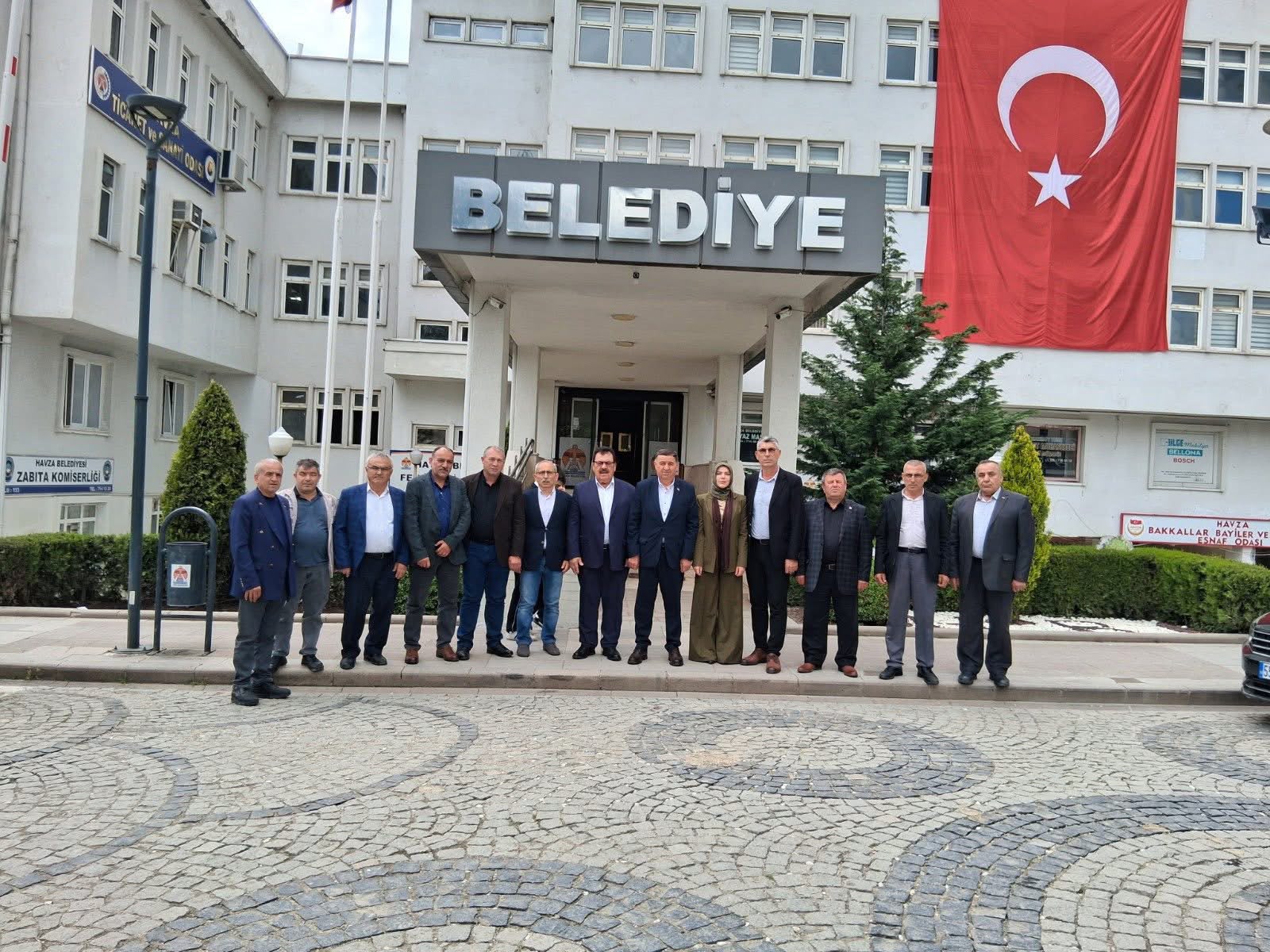 Havza&rsquo;da Etkili Yağan Sağanak Sonucu  Selden Zarar Gören Havza İlçemizde Bir Dizi ziyaret